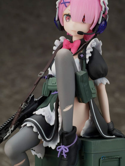 Re:Zero Starting Life in Another World PVC Statue 1/7 Ram Military Ver. 20 cm Ansicht 5