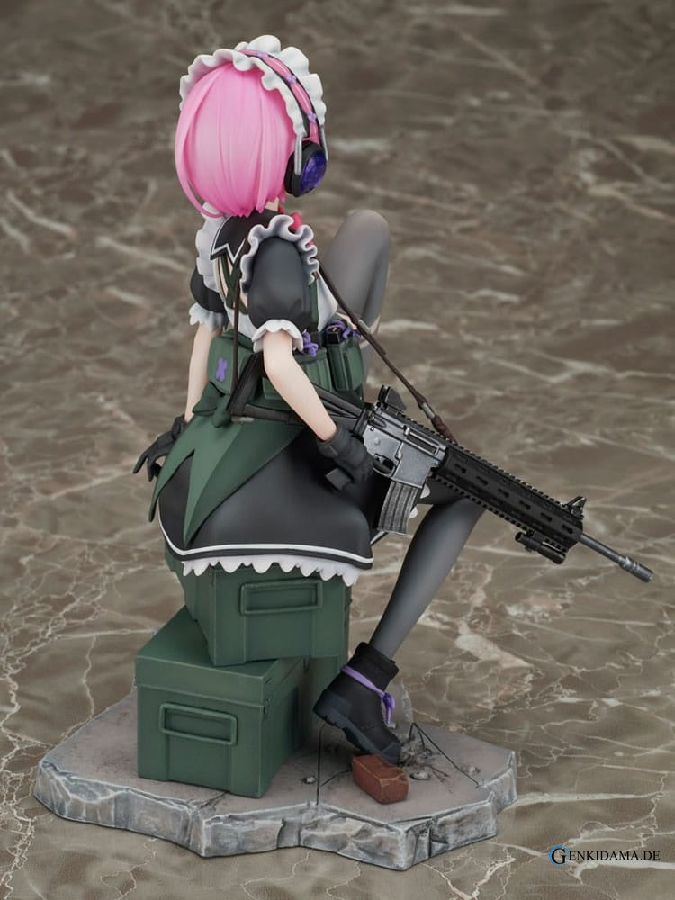 Re:Zero Starting Life in Another World PVC Statue 1/7 Ram Military Ver. 20 cm Ansicht 7