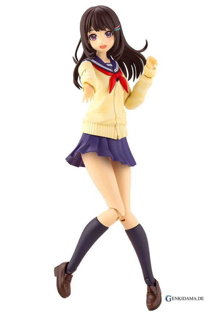 Sousai Shojo Teien Plastic Model Kit 1/10 Madoka Yuki Touou High School Winter Clothes 15 cm Ansicht 1