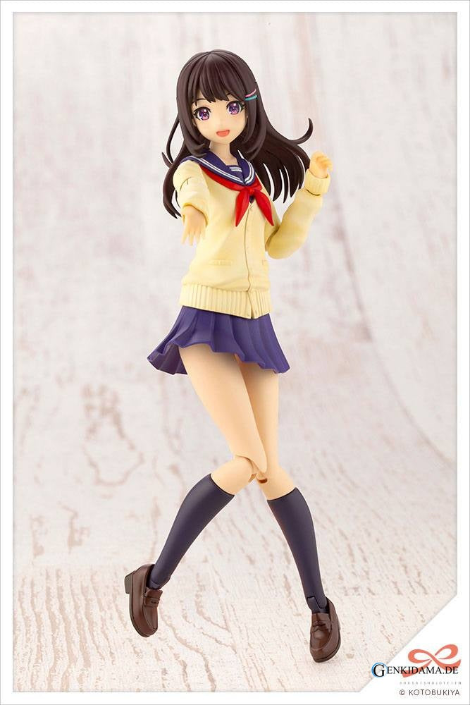 Sousai Shojo Teien Plastic Model Kit 1/10 Madoka Yuki Touou High School Winter Clothes 15 cm Ansicht 2