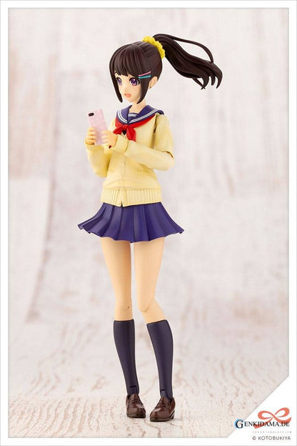 Sousai Shojo Teien Plastic Model Kit 1/10 Madoka Yuki Touou High School Winter Clothes 15 cm Ansicht 6