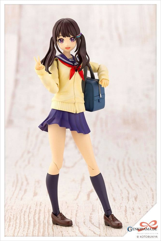 Sousai Shojo Teien Plastic Model Kit 1/10 Madoka Yuki Touou High School Winter Clothes 15 cm Ansicht 8
