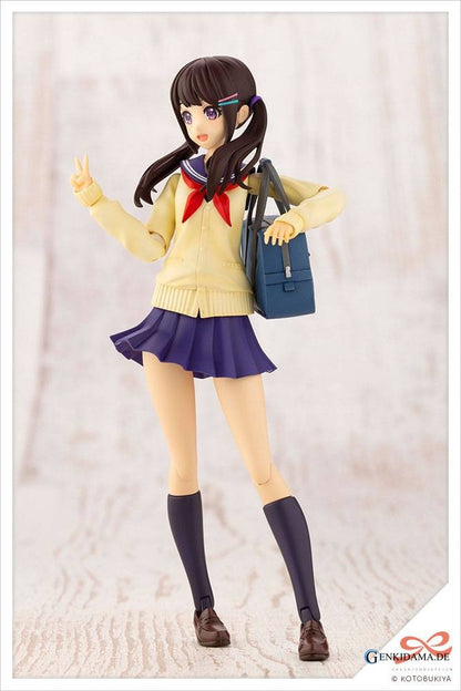 Sousai Shojo Teien Plastic Model Kit 1/10 Madoka Yuki Touou High School Winter Clothes 15 cm Ansicht 9
