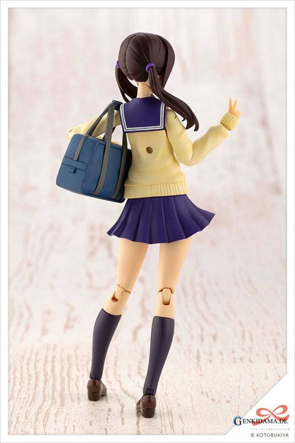 Sousai Shojo Teien Plastic Model Kit 1/10 Madoka Yuki Touou High School Winter Clothes 15 cm Ansicht 10