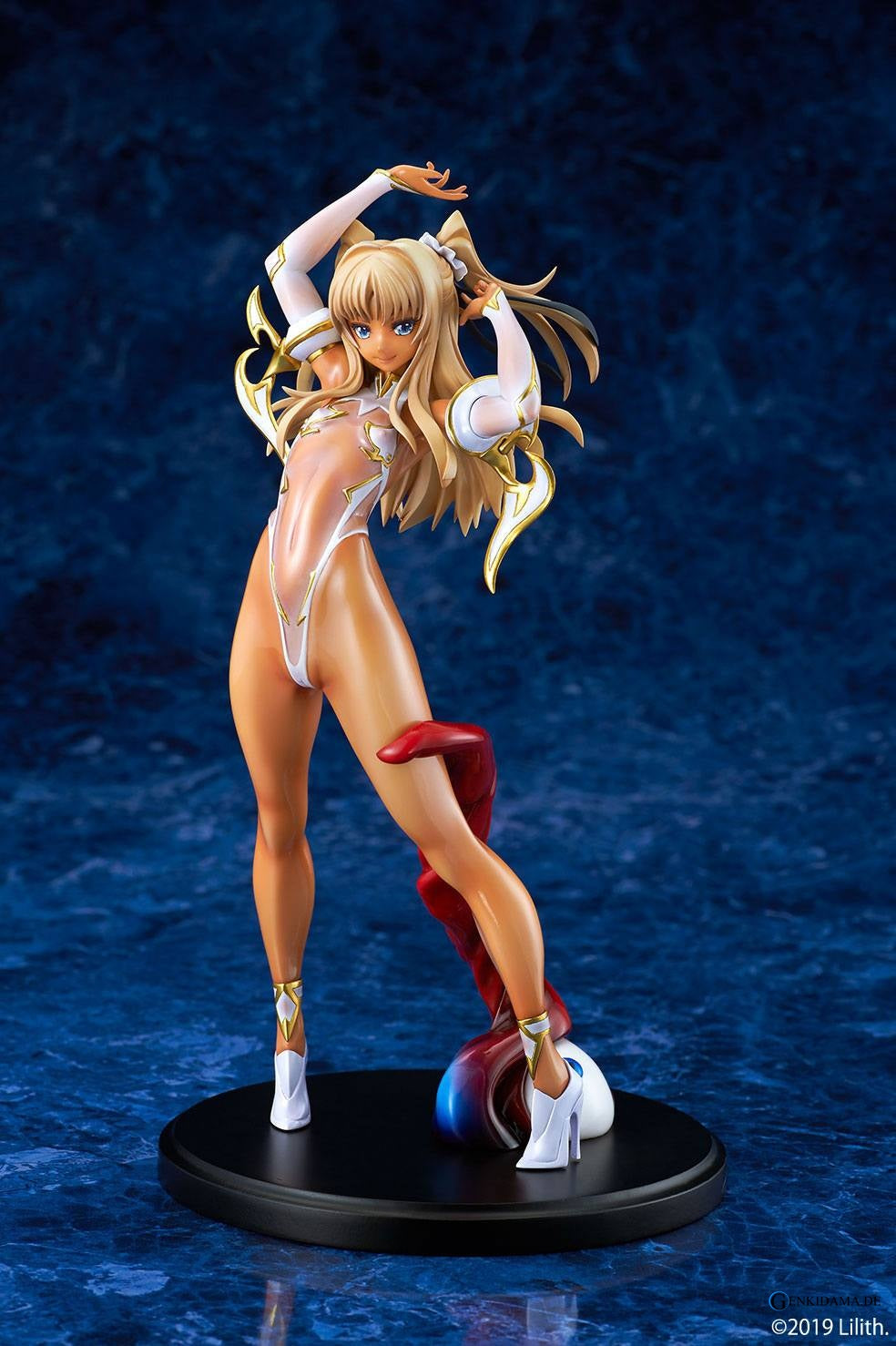 Tentacle and Witches PVC Statue 1/6 Lily Ramses Futaba Bikyaku Misetsuke Ver. 25 cm Ansicht 8