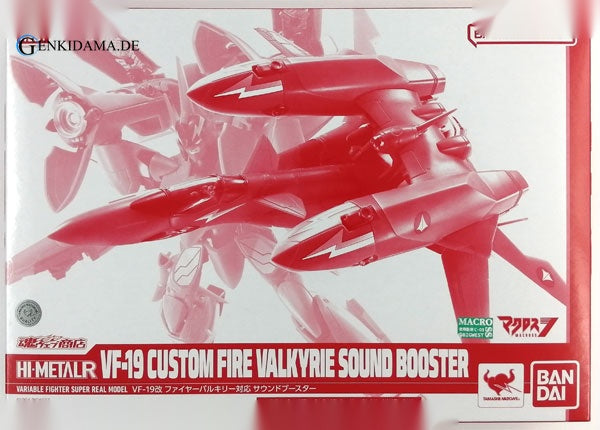 HI-METAL R Macross 7 VF-19 Kai Fire Valkyrie Compatible Sound Booster (Tamashii Web Shoten Exclusive) - Anime Figuren günstig kaufen