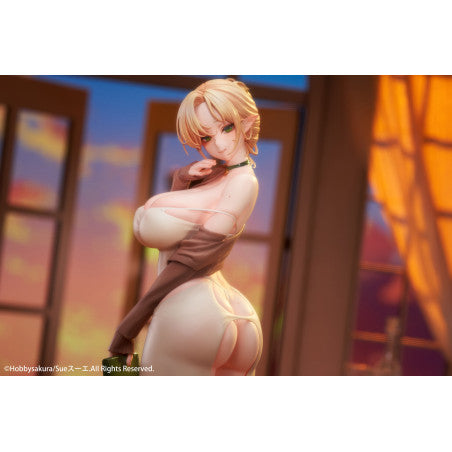Original Character PVC Statue 1/7 Hitozuma Elf Illustration by Sue Deluxe Edition 26 cm