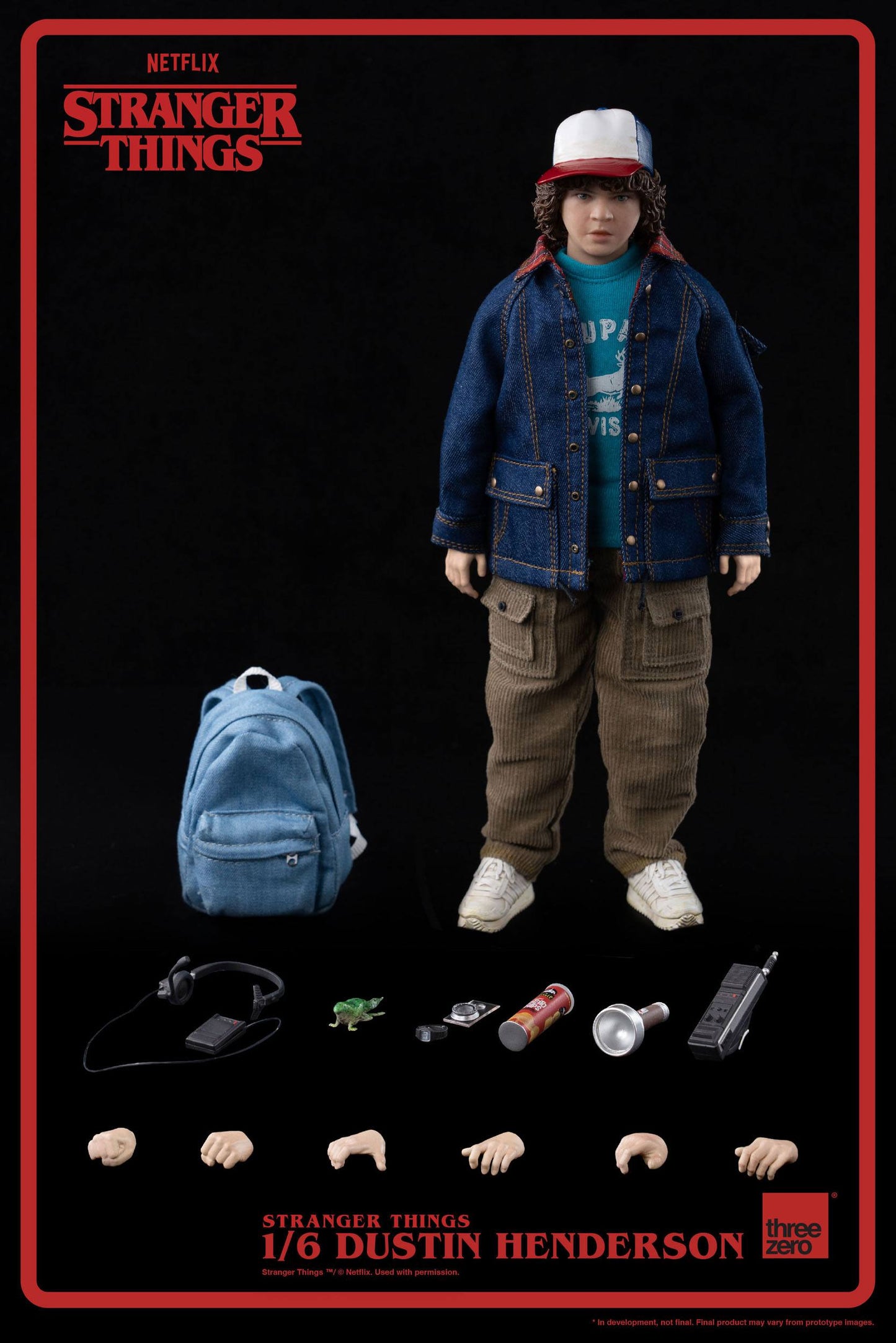 Dustin Henderson - Stranger Things - ThreeZero - Anime Figuren günstig kaufen