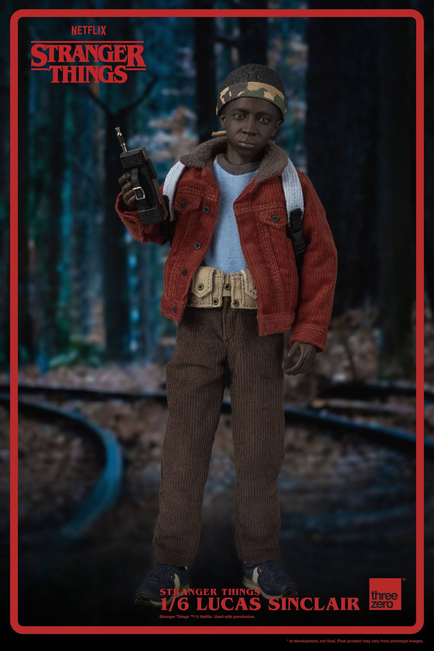 Lucas Sinclair - Stranger Things - ThreeZero - Anime Figuren günstig kaufen
