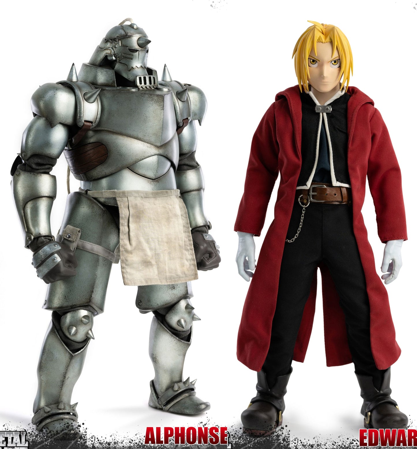 Alphonse & Edward Elric Twin ThreeZero