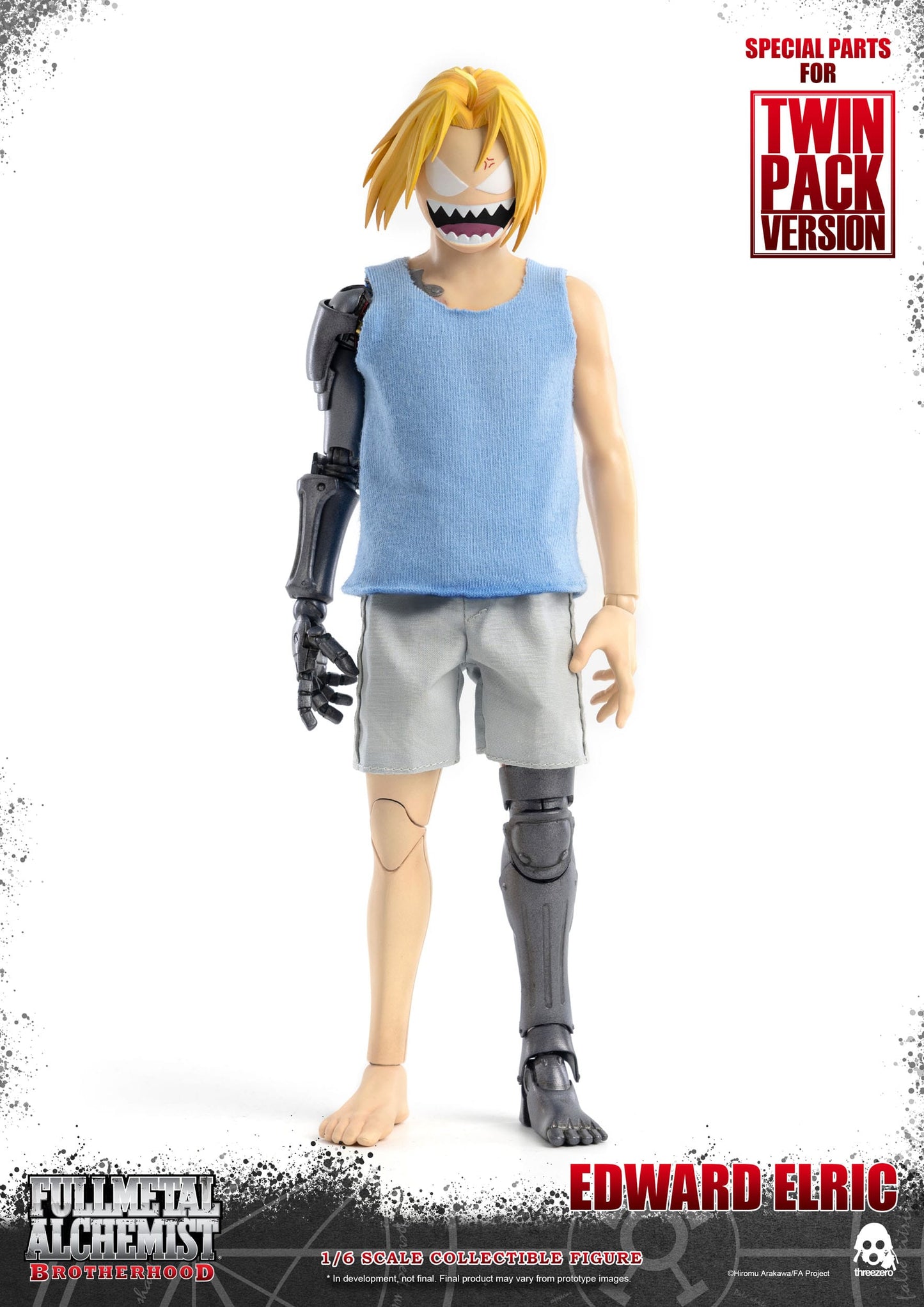 Alphonse & Edward Elric Twin ThreeZero