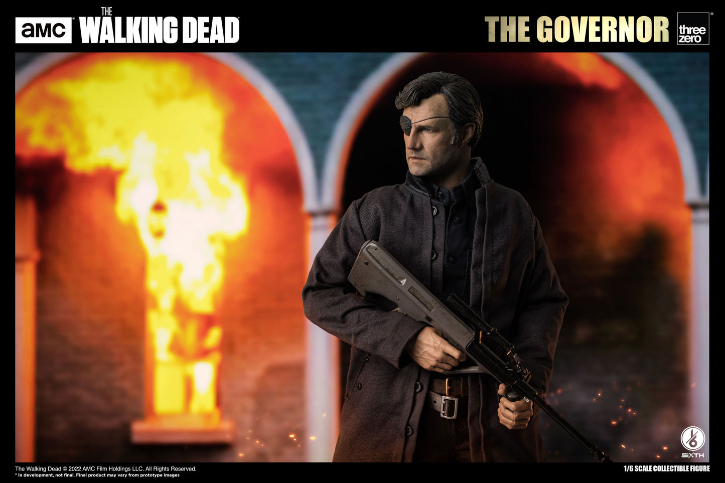The Governor - The Walking Dead - ThreeZero - Anime Figuren günstig kaufen