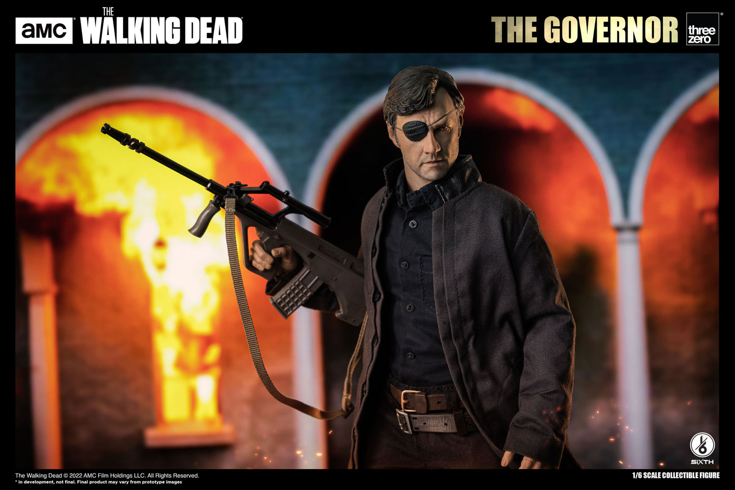 The Governor - The Walking Dead - ThreeZero - Anime Figuren günstig kaufen