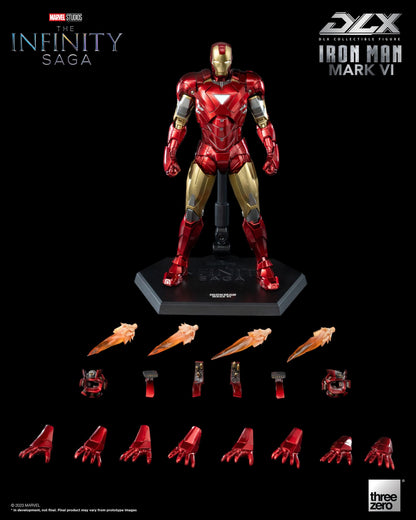 Iron Man Mark 6 - DLX - ThreeZero - Anime Figuren günstig kaufen
