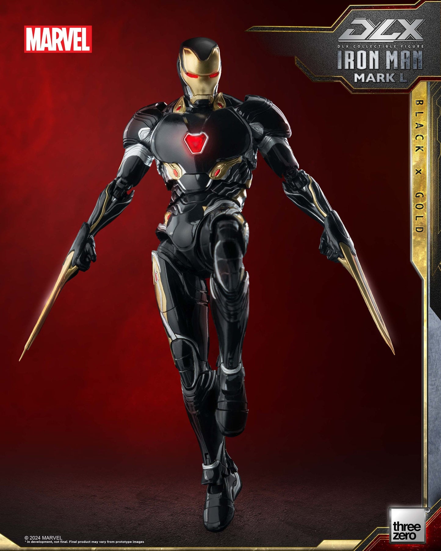 Iron Man Mark 50 (Black X Gold) ThreeZero