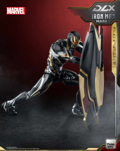 Iron Man Mark 50 (Black X Gold) ThreeZero - Anime Figuren günstig kaufen