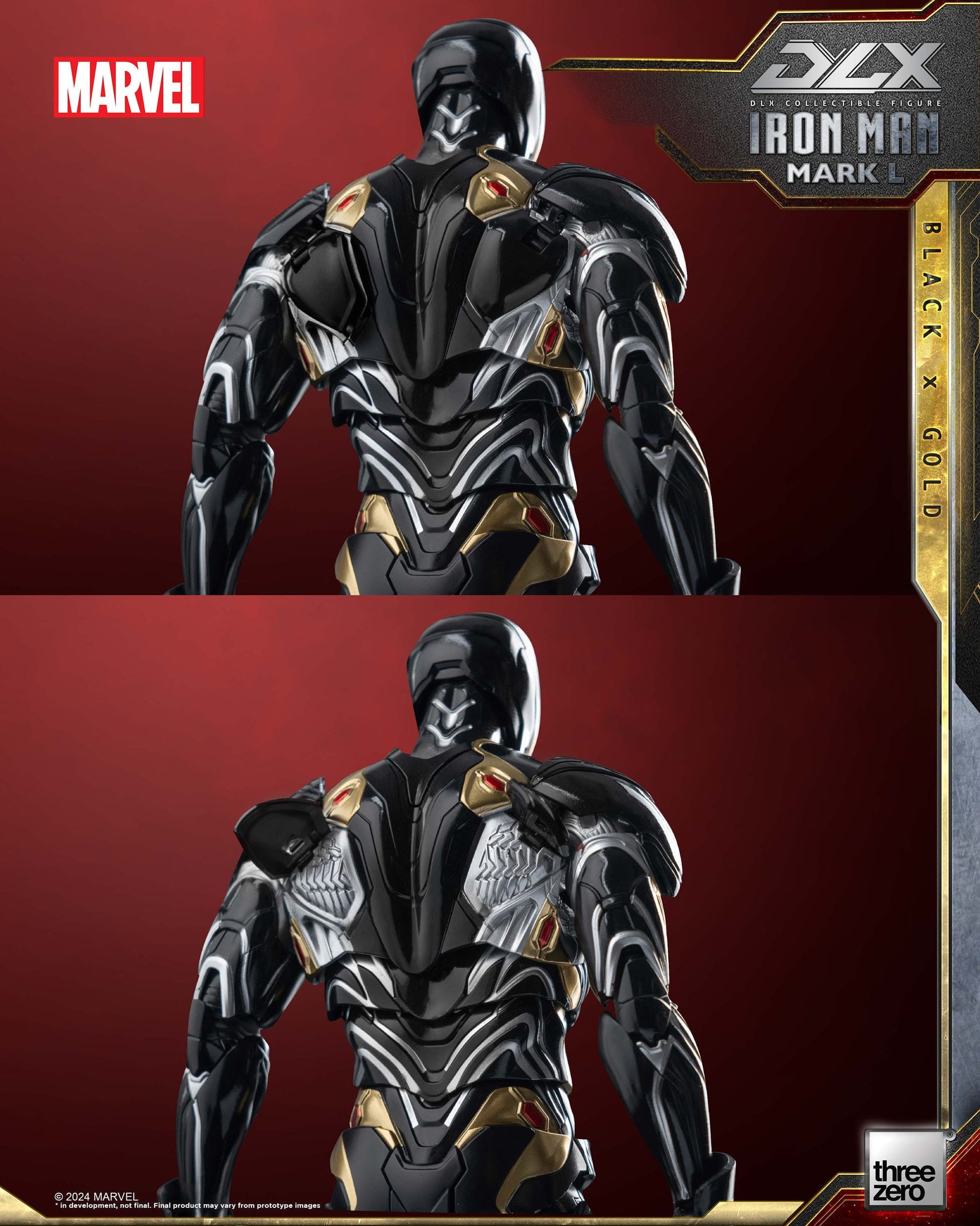 Iron Man Mark 50 (Black X Gold) ThreeZero - Anime Figuren günstig kaufen