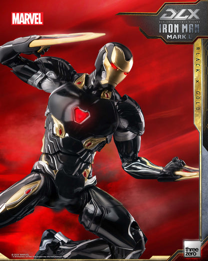Iron Man Mark 50 (Black X Gold) ThreeZero - Anime Figuren günstig kaufen
