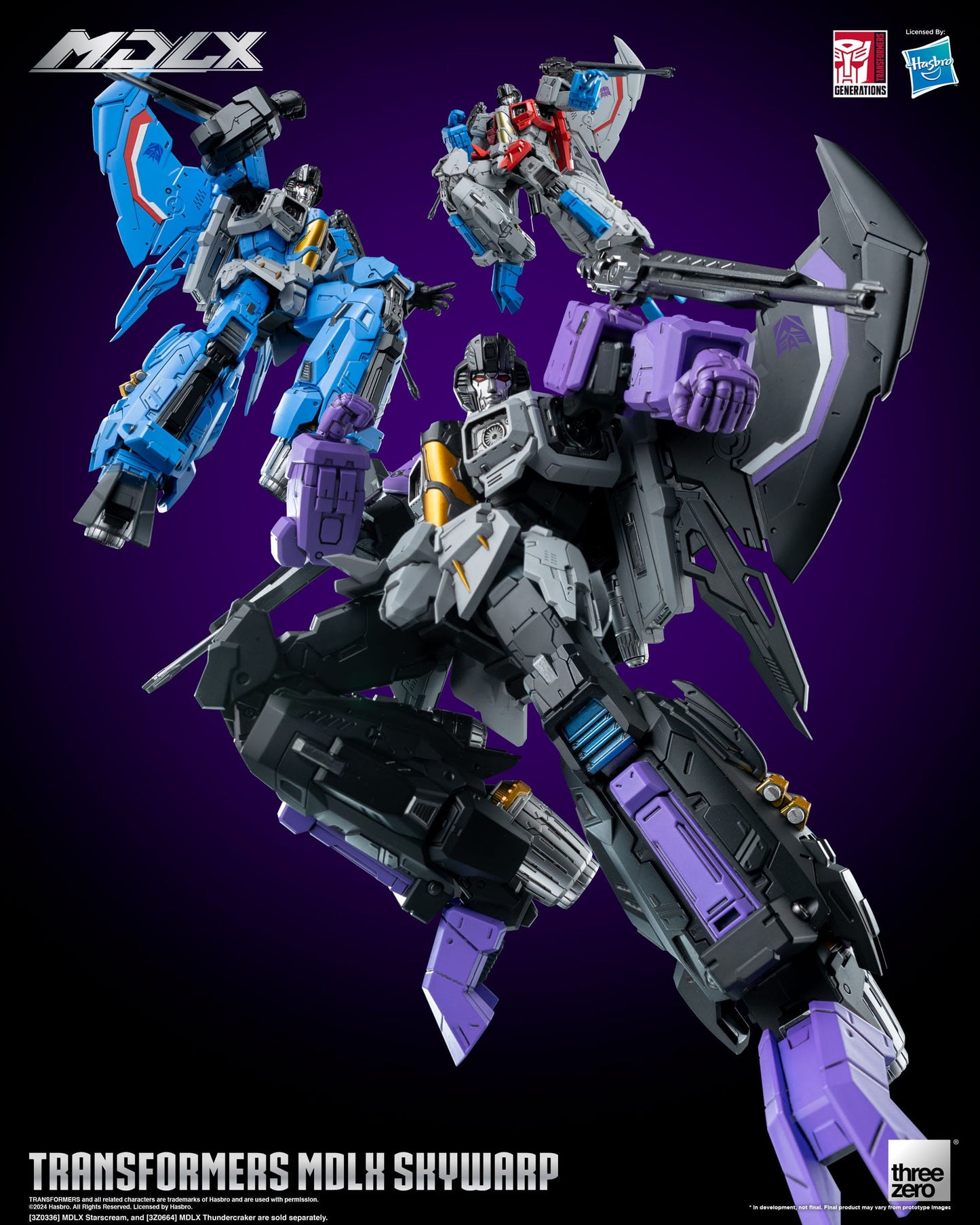 Skywarp - MDLX - ThreeZero