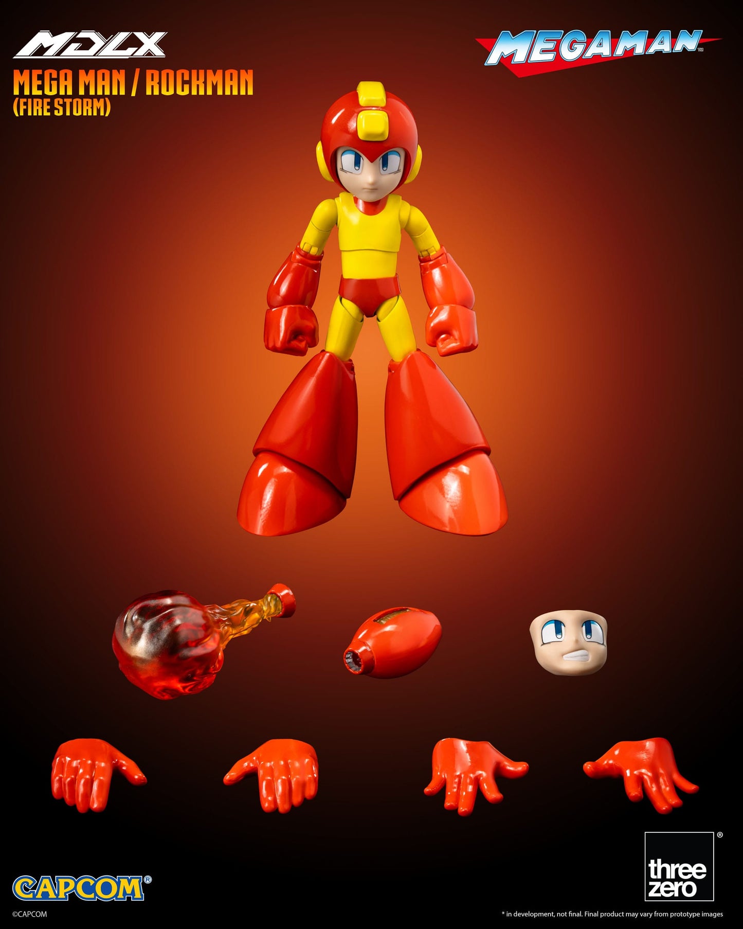 Mega Man / Rockman (Fire Storm) ThreeZero