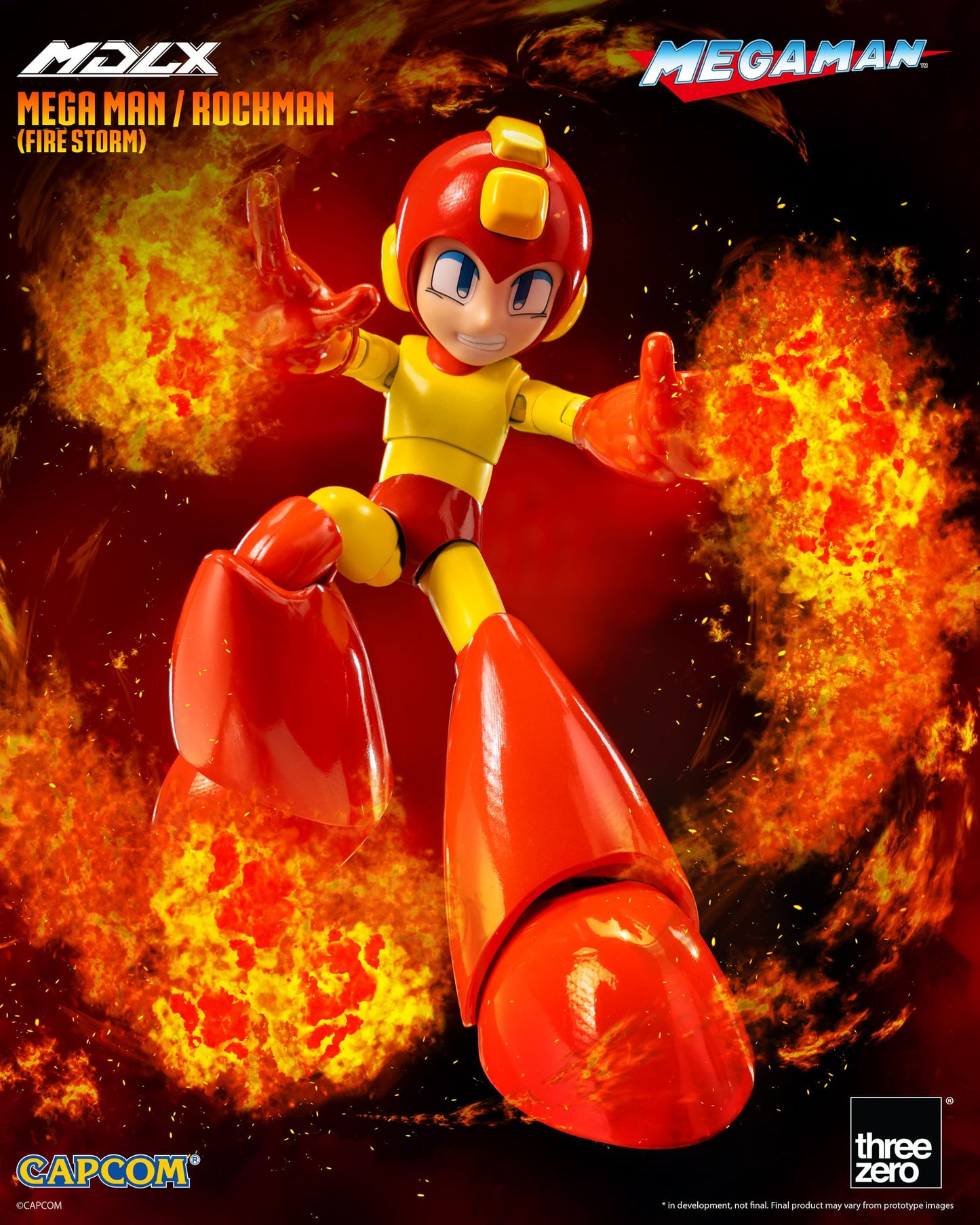 Mega Man / Rockman (Fire Storm) ThreeZero
