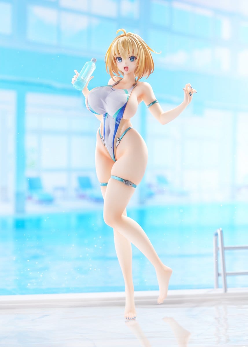Sophia F. Shirring High-cut Swimsuit Ver. Amakuni