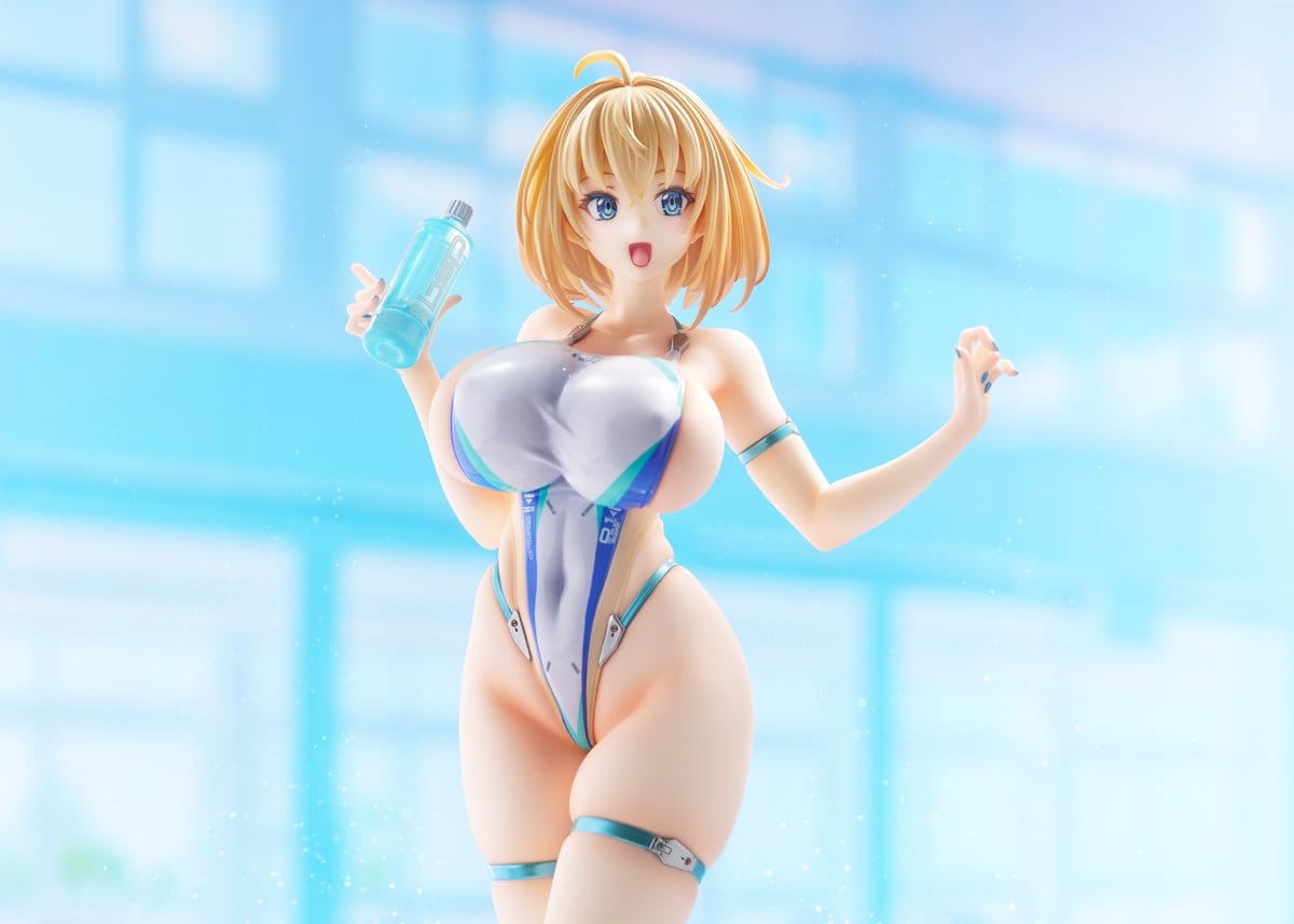 Sophia F. Shirring High-cut Swimsuit Ver. Amakuni