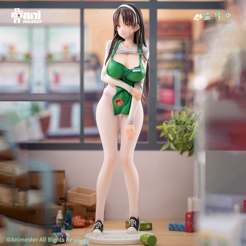 First Business! Mari Hanamiya the Gentle Shop Assistant illustration by POPQN AniMester - Anime Figuren günstig kaufen