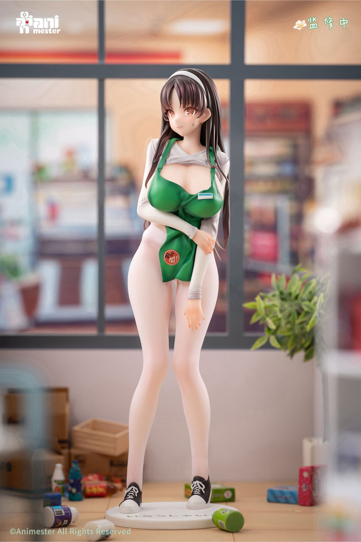 First Business! Mari Hanamiya the Gentle Shop Assistant illustration by POPQN AniMester