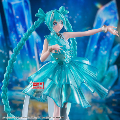 Hatsune Miku Emerald Gem Ver. Clearluxe Bapresto
