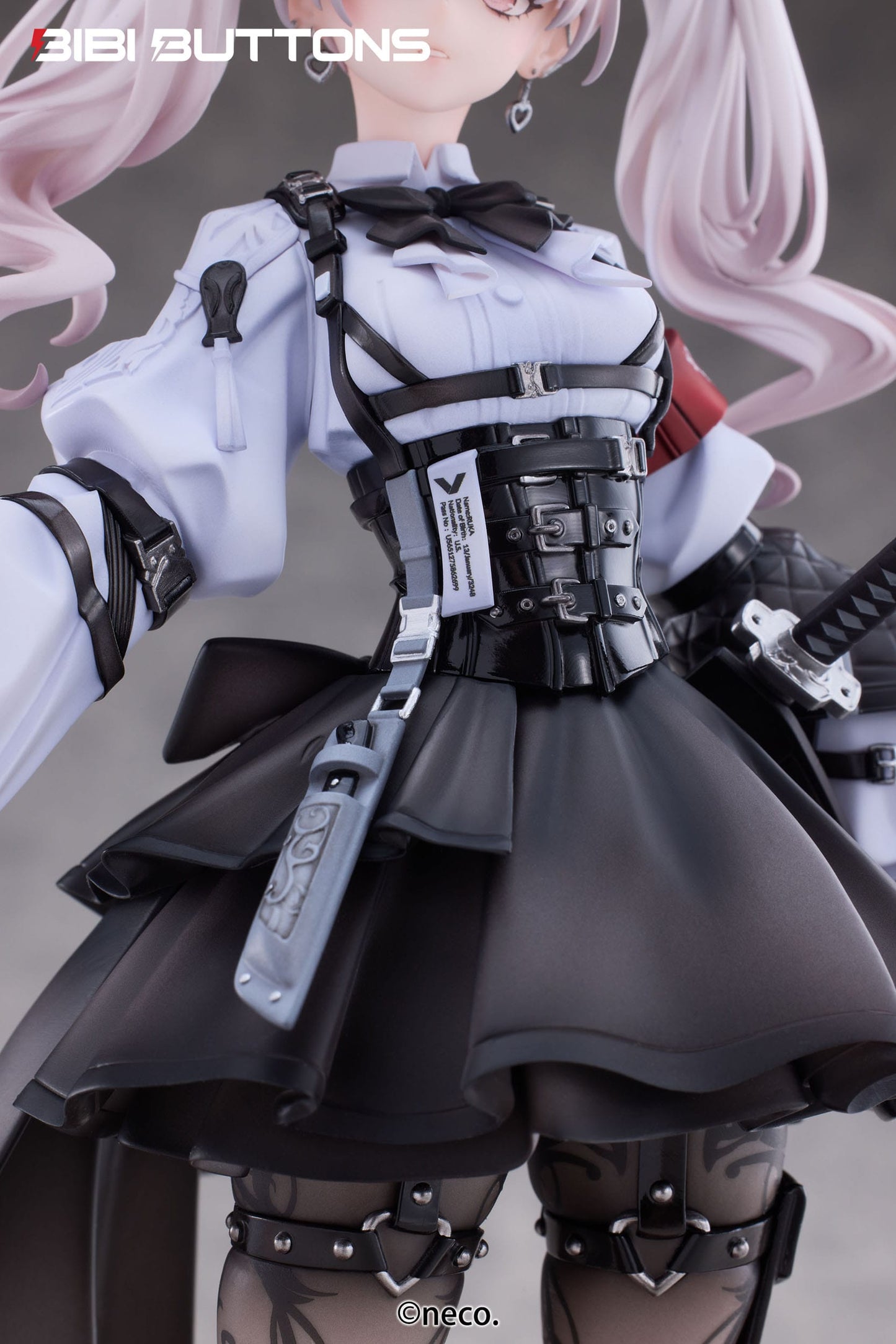 Fukashin Ryouiki Ruka Deluxe Ver. Original Character Bibi Buttons