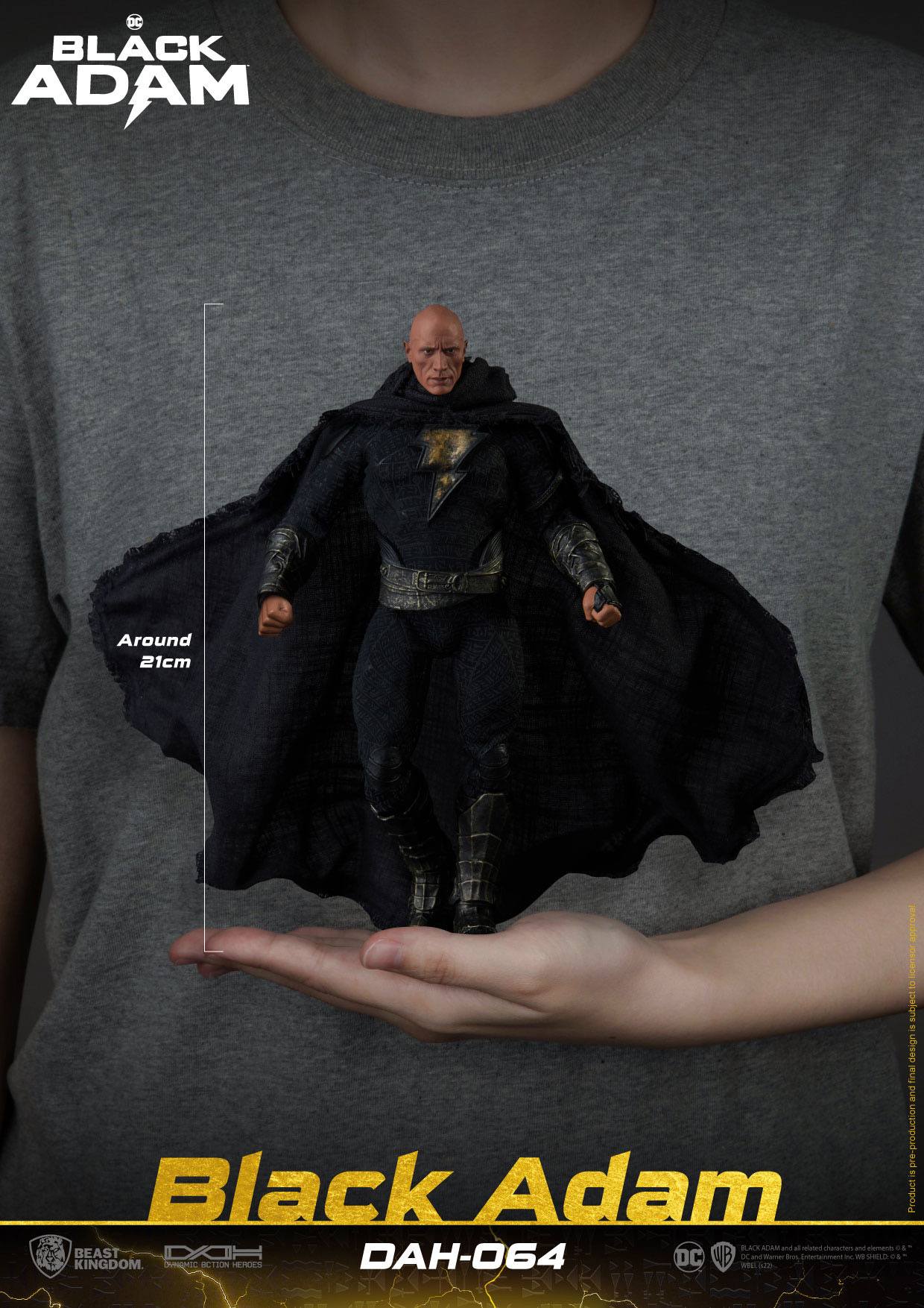 Kopie von Black Adam - Dynamic 8ction Heroes - Beast Kingdoms