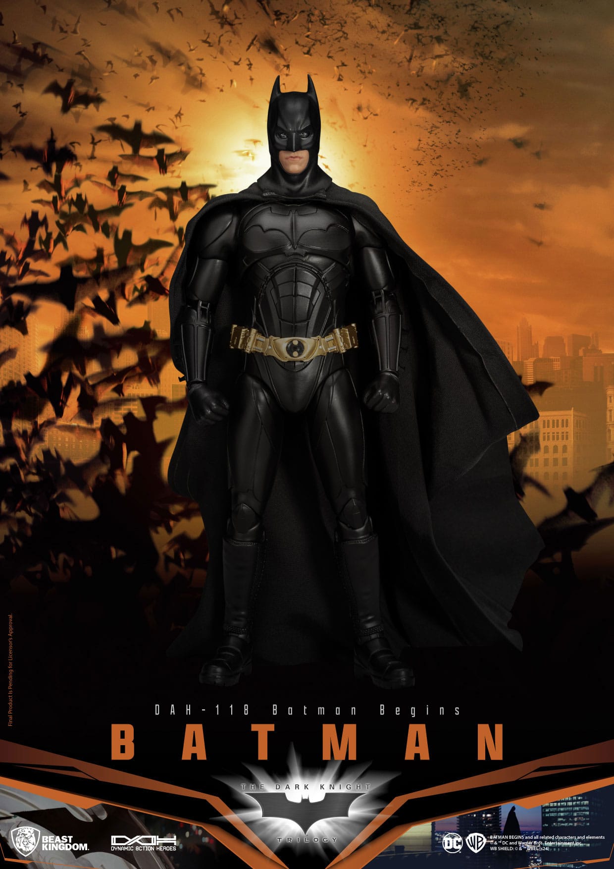 Batman (Batman Begins) DC Comics Dynamic 8ction Heroes Beast Kingdom Toys - Anime Figuren günstig kaufen
