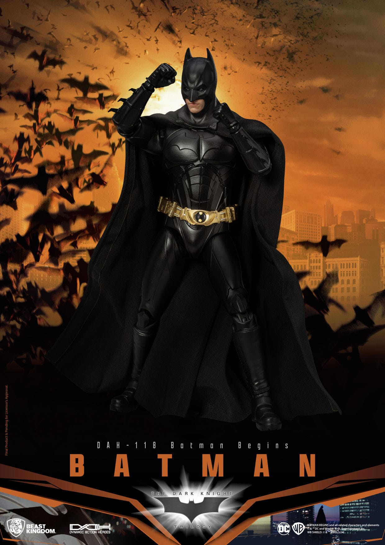 Batman (Batman Begins) DC Comics Dynamic 8ction Heroes Beast Kingdom Toys - Anime Figuren günstig kaufen