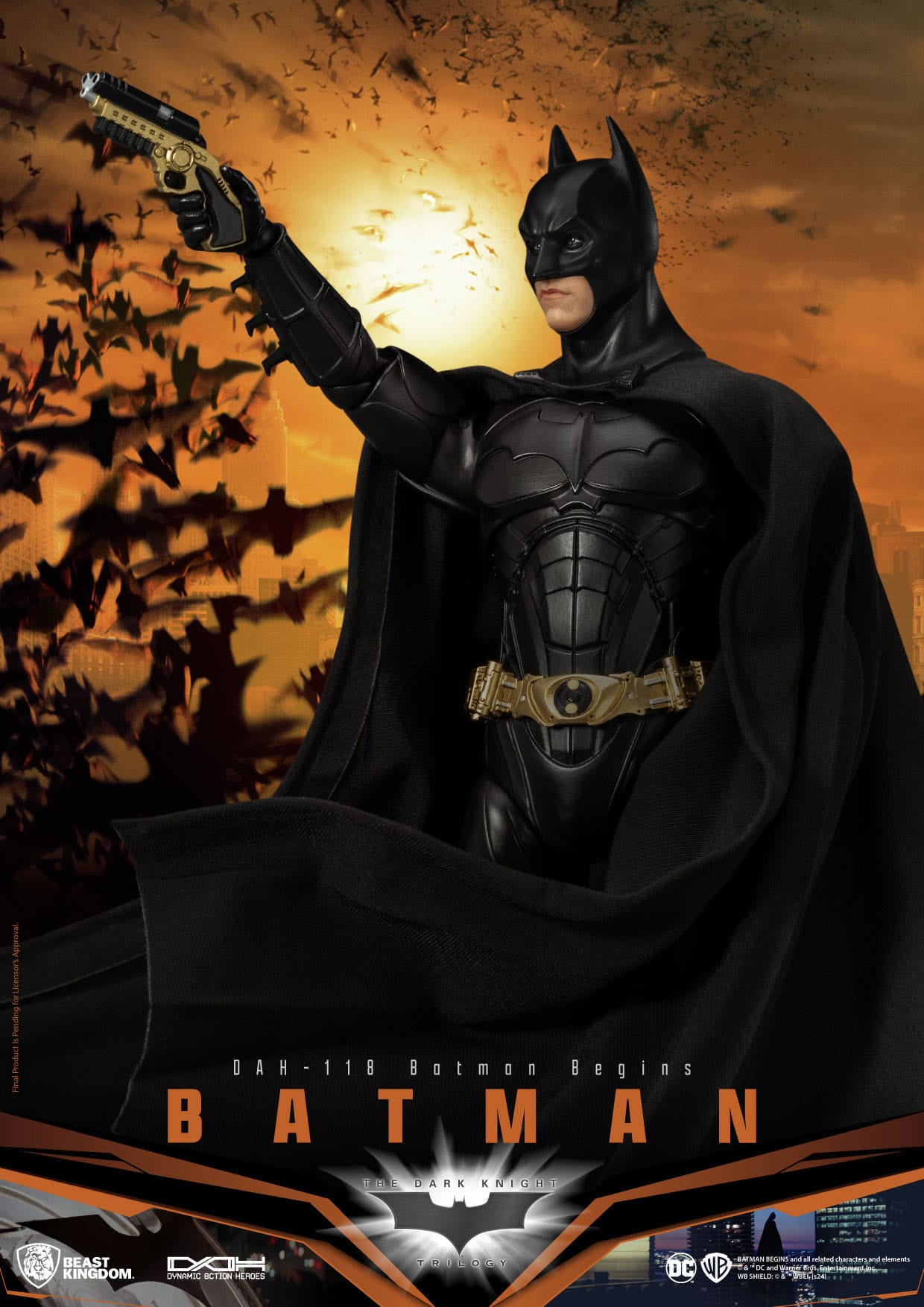 Batman (Batman Begins) DC Comics Dynamic 8ction Heroes Beast Kingdom Toys - Anime Figuren günstig kaufen
