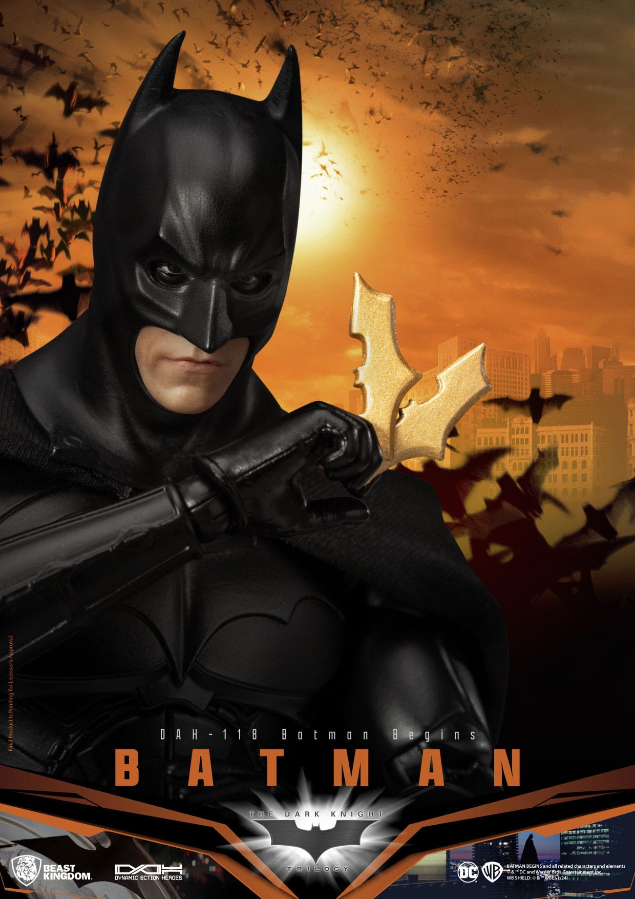 Batman (Batman Begins) DC Comics Dynamic 8ction Heroes Beast Kingdom Toys - Anime Figuren günstig kaufen