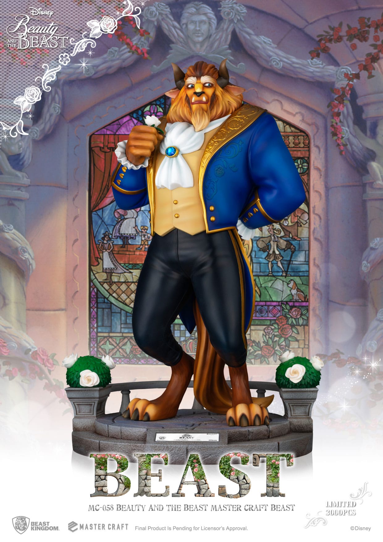 Die Schöne und das Biest Beast - Master Craft Statue -  Beast Kingdom Toys - Anime Figuren günstig kaufen
