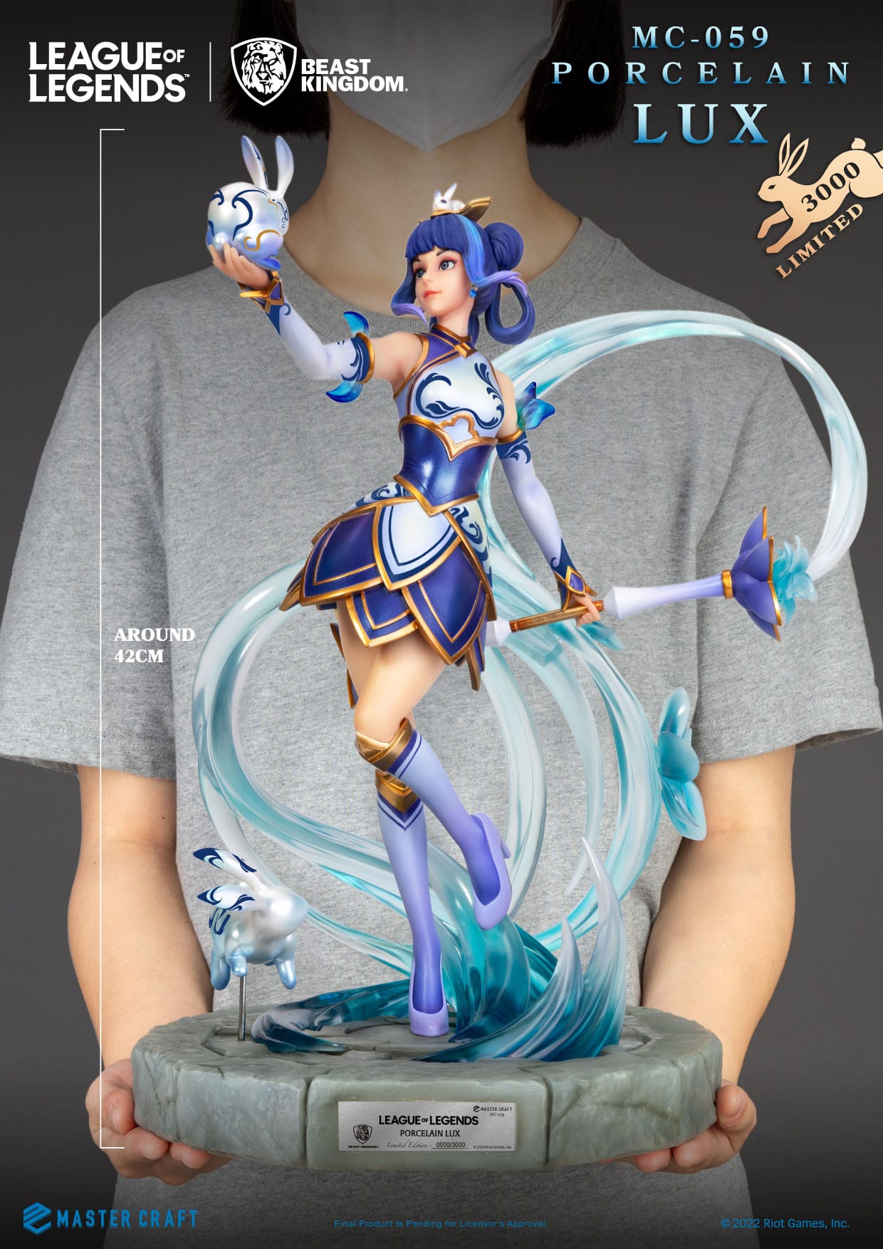 Porcelain Lux League of Legends Beast Kingdom - Anime Figuren günstig kaufen