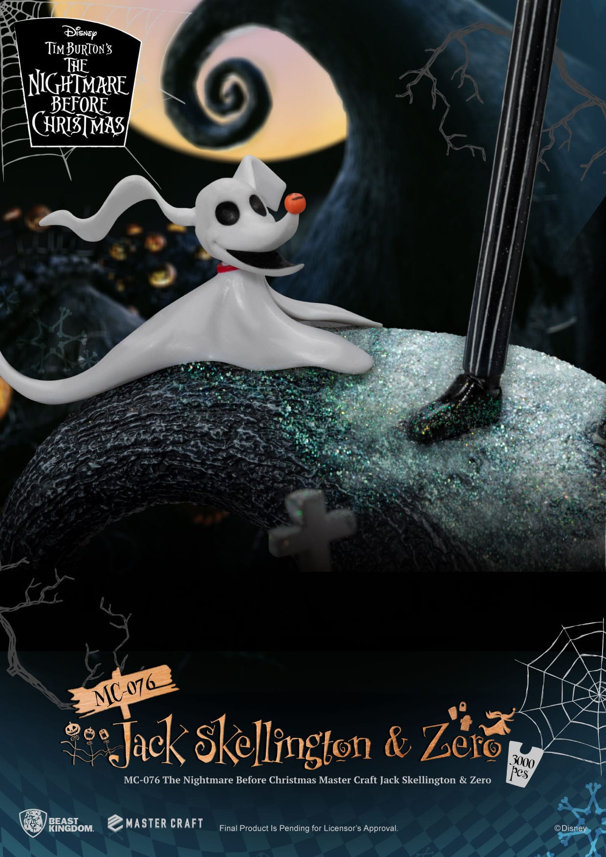 Jack Skellington & Zero - Master Craft - Beast Kingdom