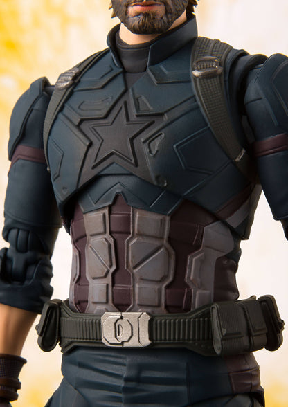 Captain America & Tamashii Effect Explosion - S.H. Figuarts - Bandai Tamashii Nations