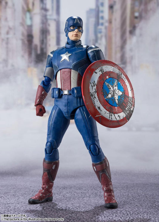 Captain America (Avengers Assemble Edition) - S.H. Figuarts / Avengers - Anime Figuren günstig kaufen