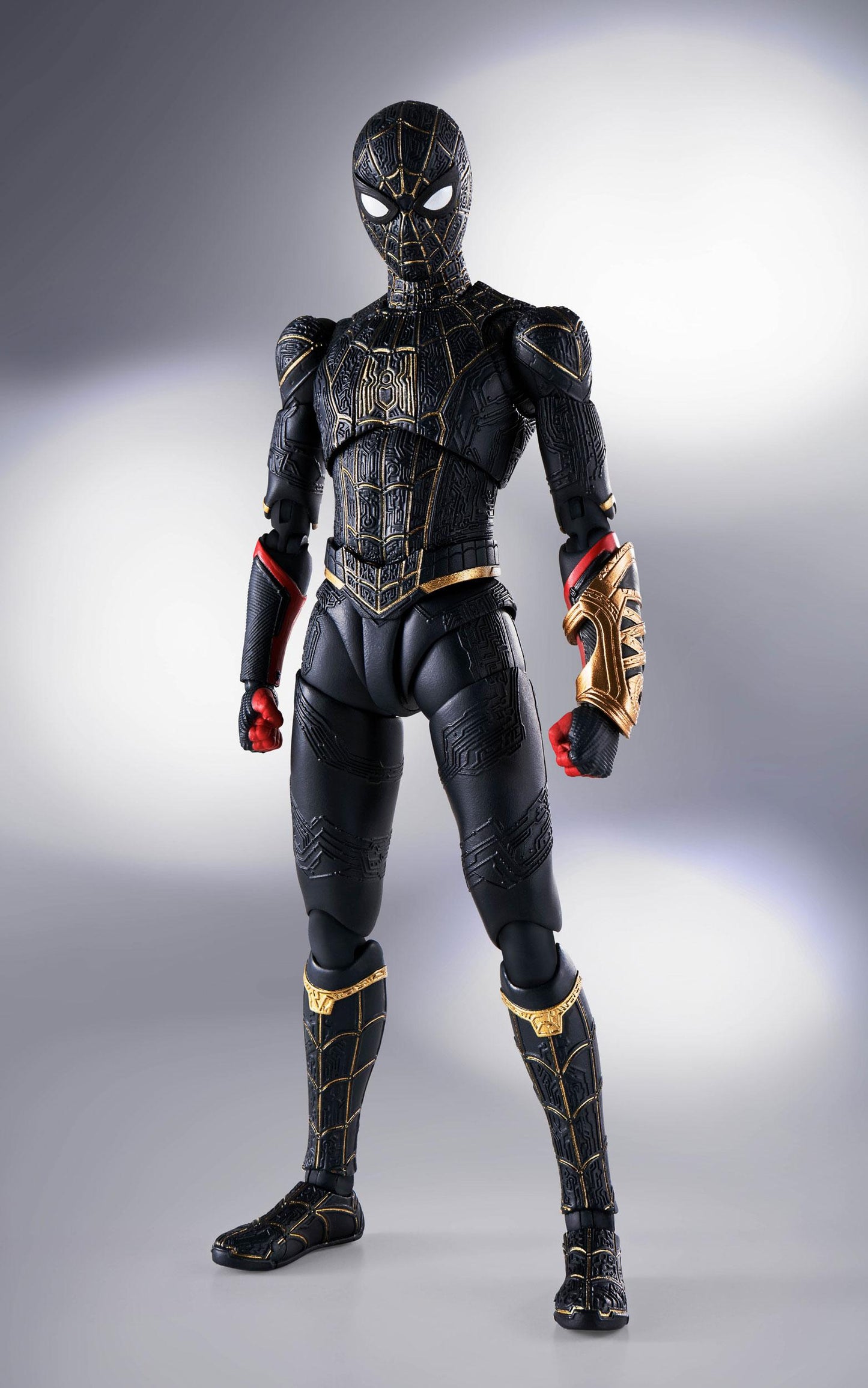 Spider-Man - Black & Gold Suit - S.H.Figuarts - Bandai Tamashii Nations - Anime Figuren günstig kaufen