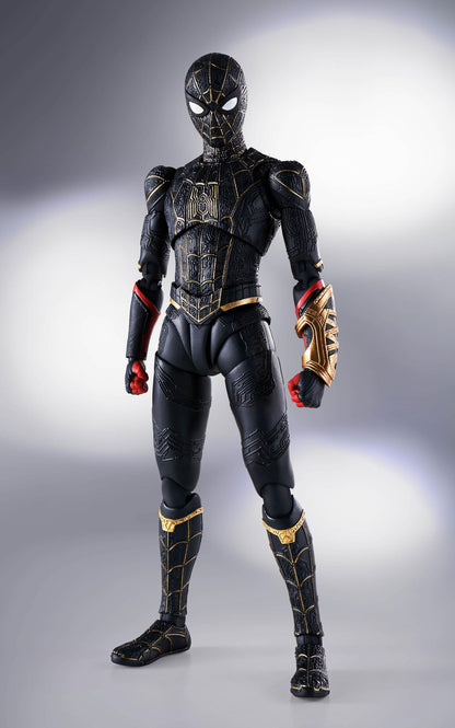 Spider-Man - Black & Gold Suit - S.H.Figuarts - Bandai Tamashii Nations - Anime Figuren günstig kaufen