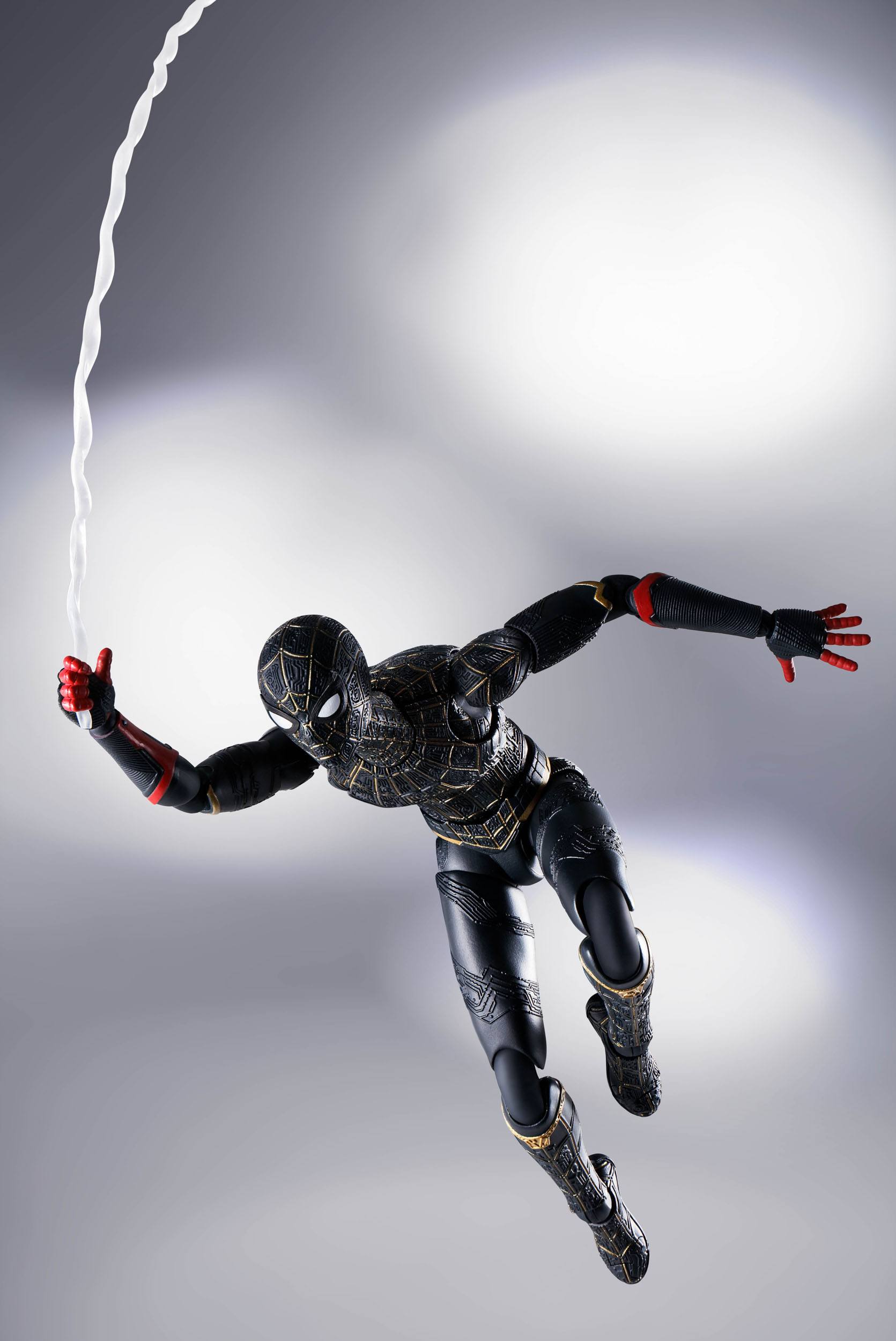 Spider-Man - Black & Gold Suit - S.H.Figuarts - Bandai Tamashii Nations - Anime Figuren günstig kaufen
