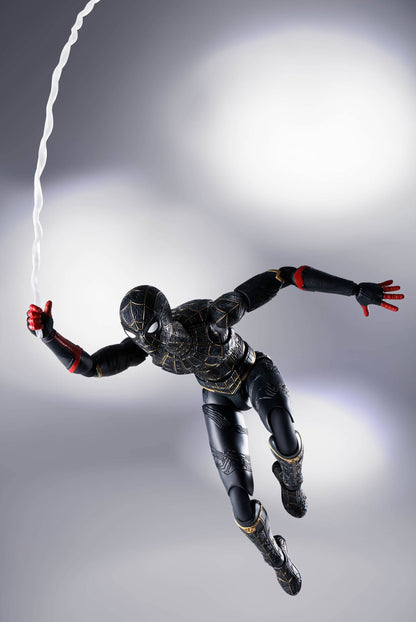 Spider-Man - Black & Gold Suit - S.H.Figuarts - Bandai Tamashii Nations - Anime Figuren günstig kaufen