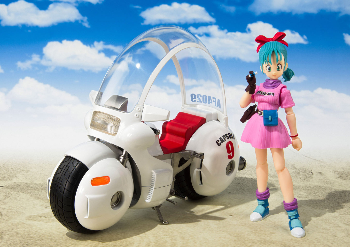 Bulma's Motorbike -Hoipoi Capsule No.9- - S.H.Figuarts - Dragon Ball