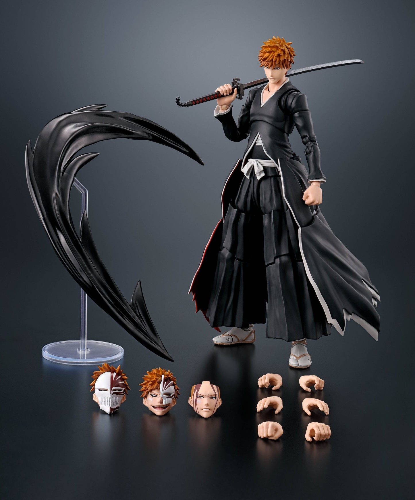 Ichigo Kurosaki Getsugatensho S.H. Figuarts Bandai Tamashii Nations