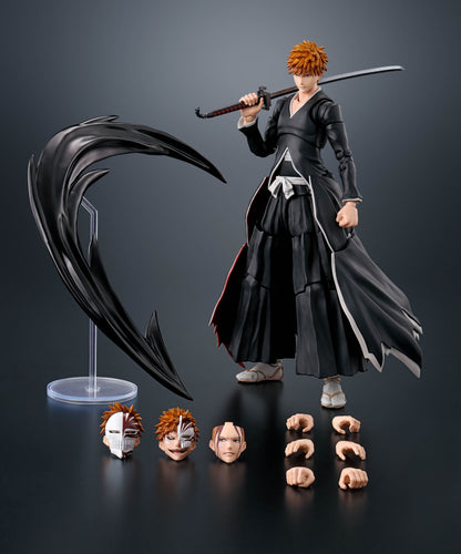 Ichigo Kurosaki Getsugatensho S.H. Figuarts Bandai Tamashii Nations