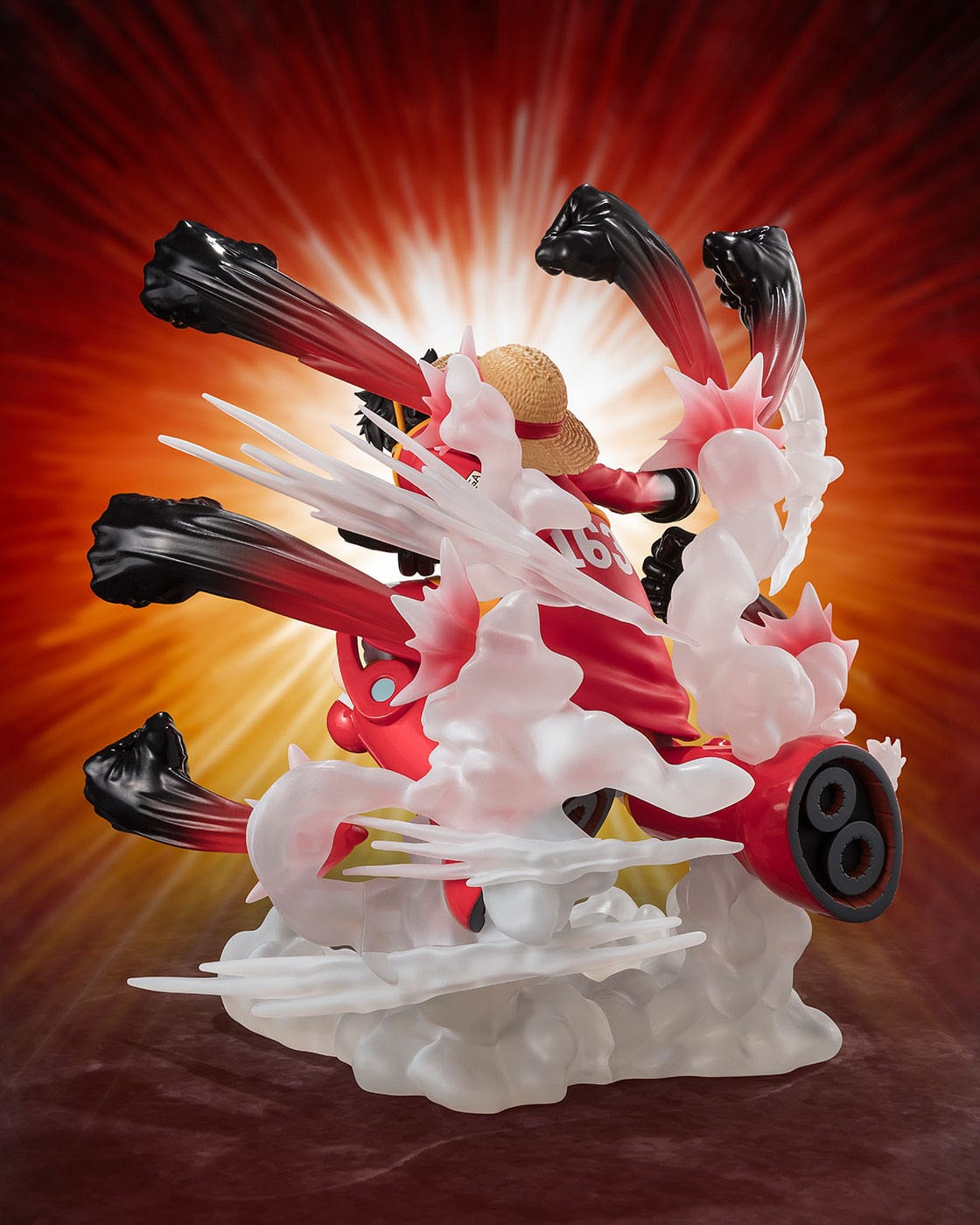 Monkey D. Luffy -Gum Gum Hawk Gatling- One Piece Bandai Tamashii Nations