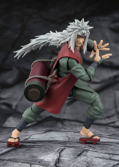 Jiraiya Hidden Leaf Heroic Master Sage (Sage Mode Set)  S.H.Figuarts Bandai Tamashii Nations